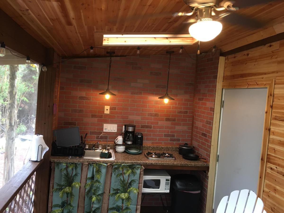 #1 Cabin Tiny House With Kitchen Equipped With Essentials Near At The Volcano Park Pahoa Екстериор снимка
